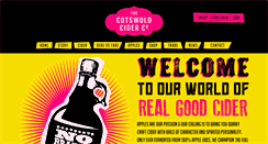 Desktop Screenshot of cotswoldciderco.com